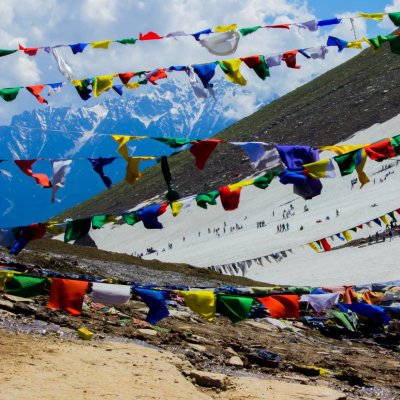 Driving In The Trans Himalayan Mountains
