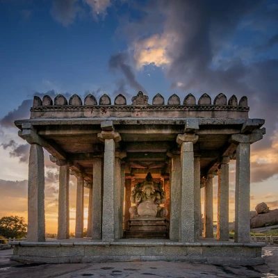 Hubli to Hampi, Badami, Anshi National Park & Goa Beach Tour